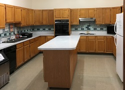Kitchen in the large meeting room