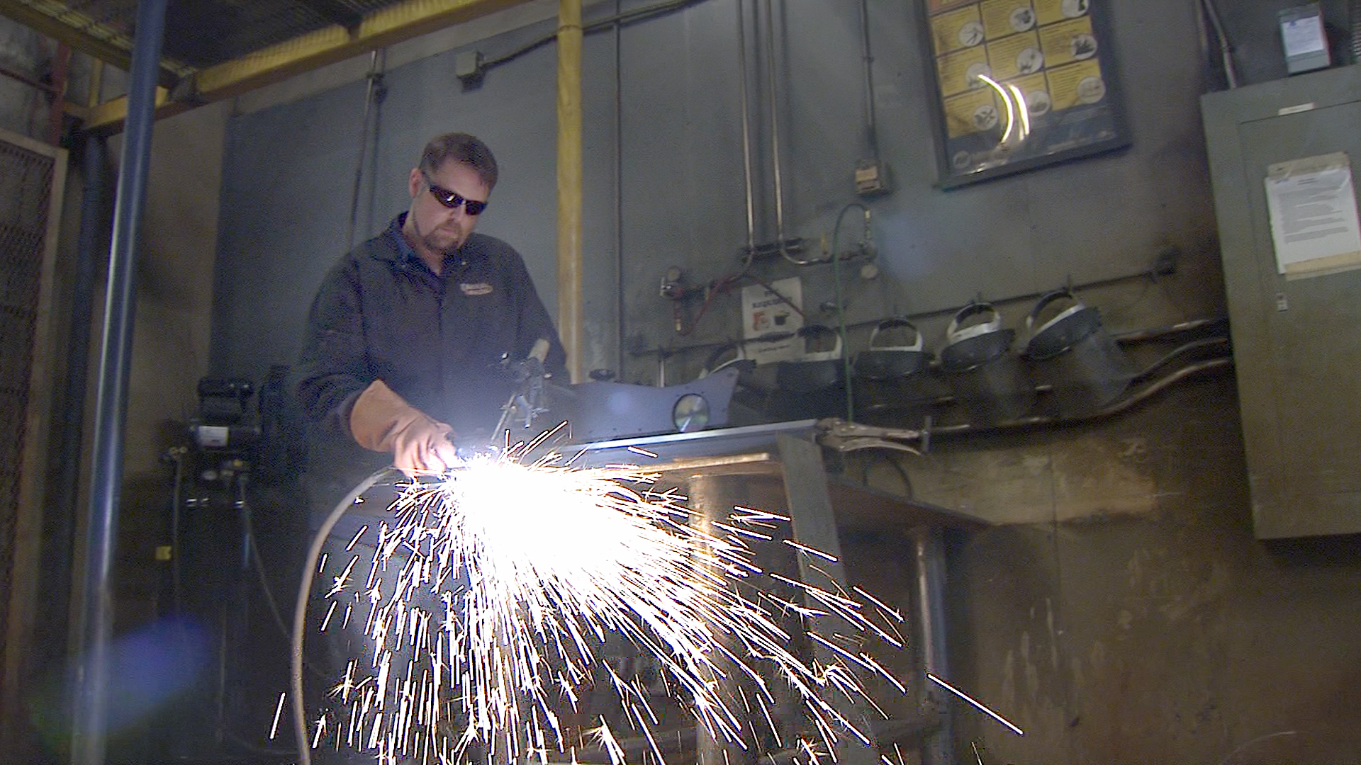 Open Scott Hoad found that he could use GI Bill benefits to learn welding, putting him on course for a new career.