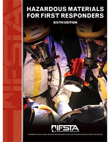 Cover of Hazardous Materials for First Responders, 6th Edition Manual.