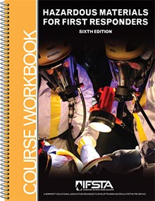 Cover of Hazardous Materials for First Responders, 6th Edition Workbook.