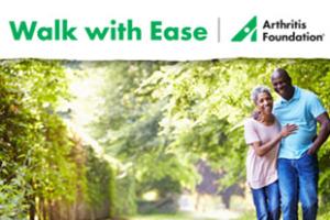 walk with ease logo and image of happy couple